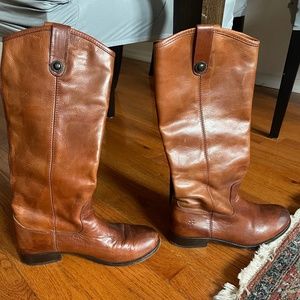 Frye Boots Melissa Button
